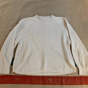 H&M White Sweater